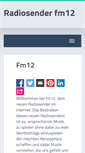Mobile Screenshot of fm12.de